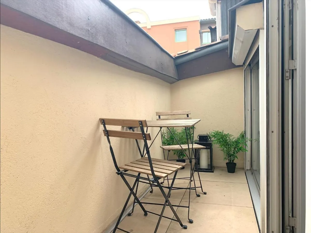 L'Accueillant - Appartement Avec Chambre Et Terrasse Toulouse Centre France